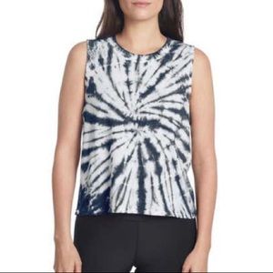 Sage Collective Tie Dye Crew Neck Tank Top